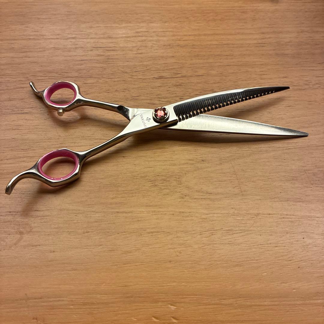 犬用すきばさみ ワンダーカーブシザー カーブブレンディング