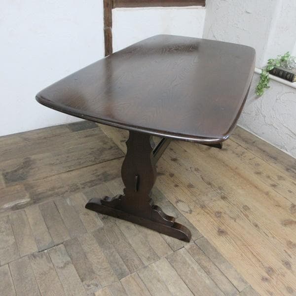 イギリス アンティーク 家具 ダイニングテーブル リフェクトリー 6001e