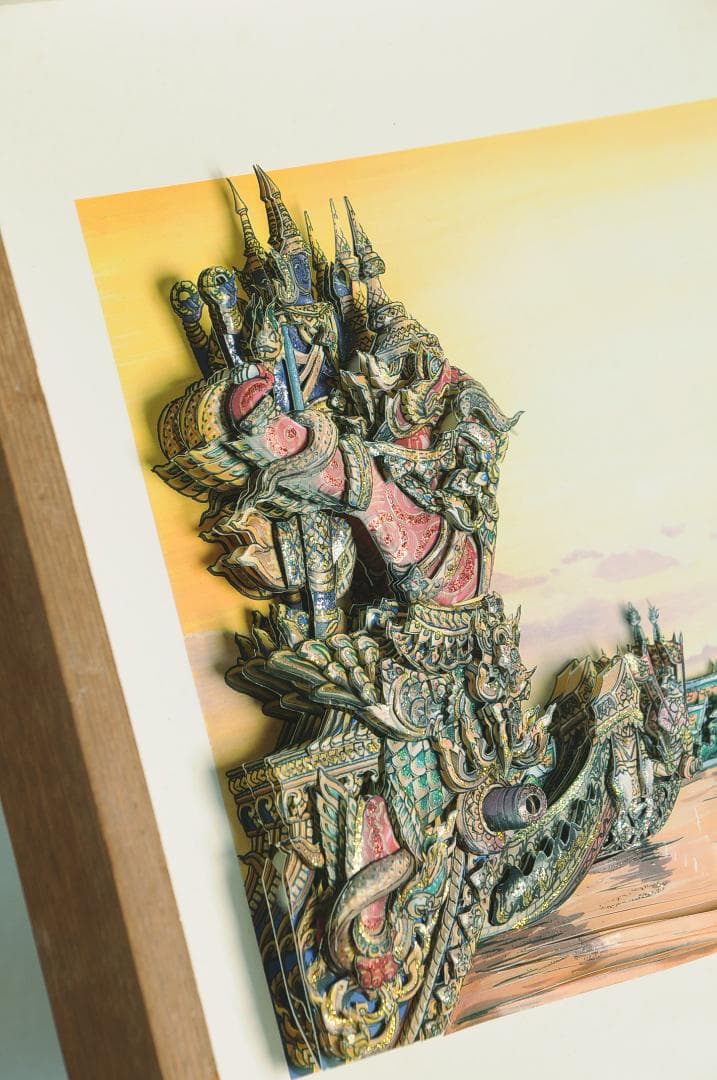 シャドーボックス  BurgeとTemple of Dawn (暁の寺