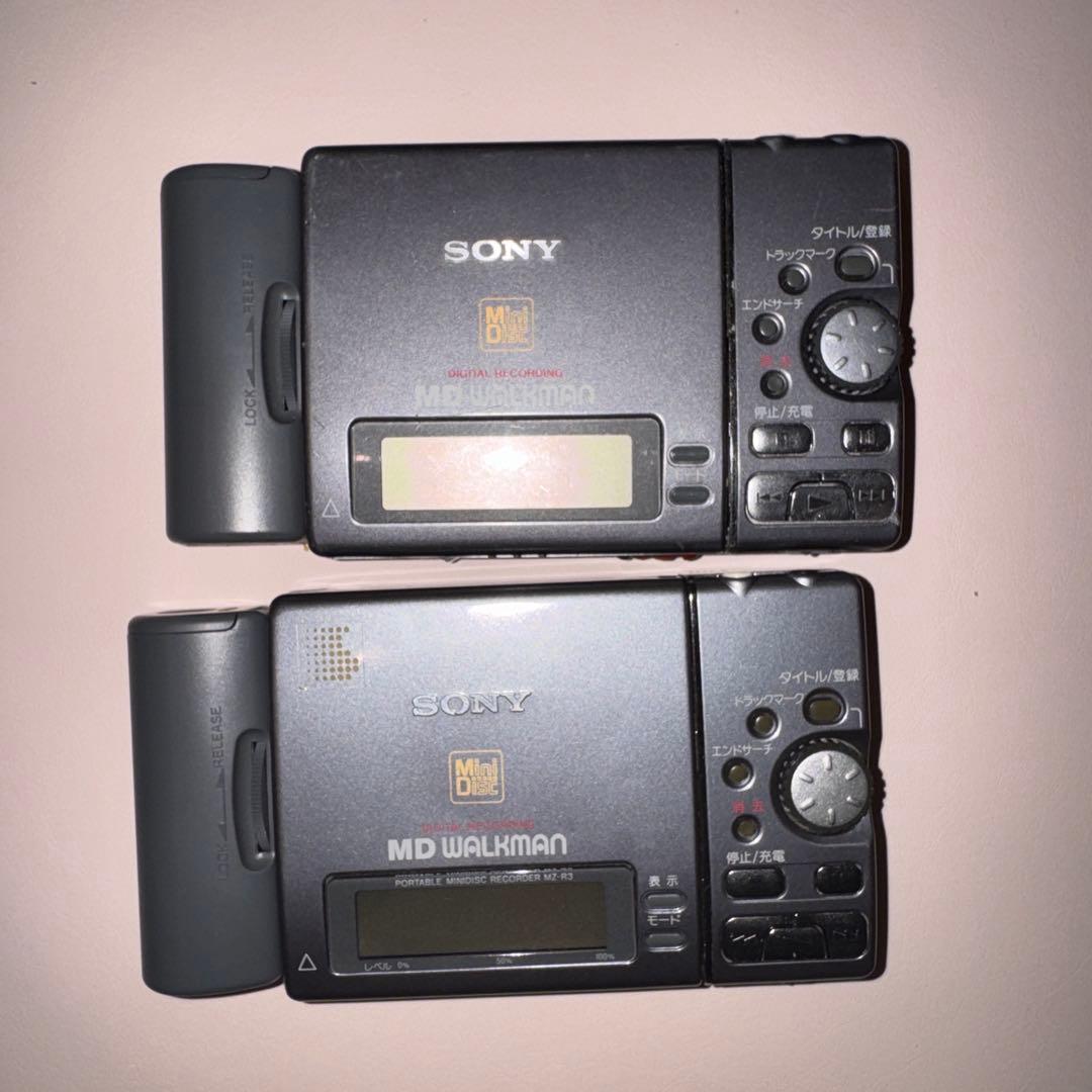 MD WALKMAN MZ-R3 まとめ 2台セット ジャンク