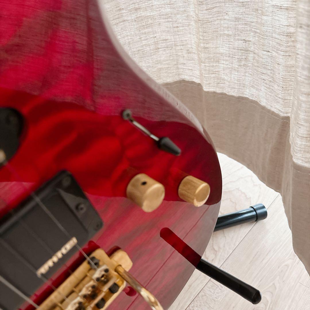 FERNANDES FA-10 エレキギター アーム付 説明書・ストラップ付