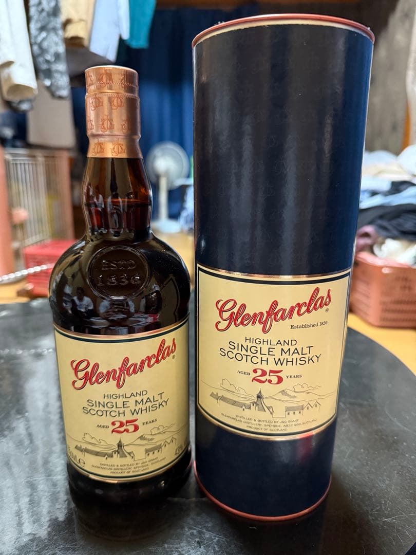Glenfarclas 25年 シングルモルトスコッチウイスキー