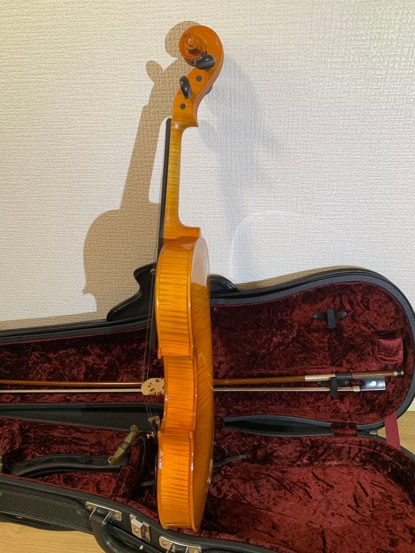 ドイツ製　4/4 フルサイズ　バイオリン　セット　Karl Hofner 虎杢