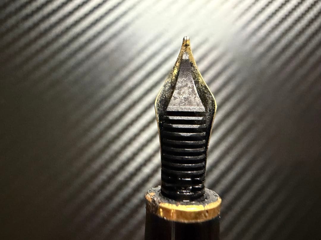 モンブラン マイスターシュテュック 144 ブラック 中白 M 中字 万年筆