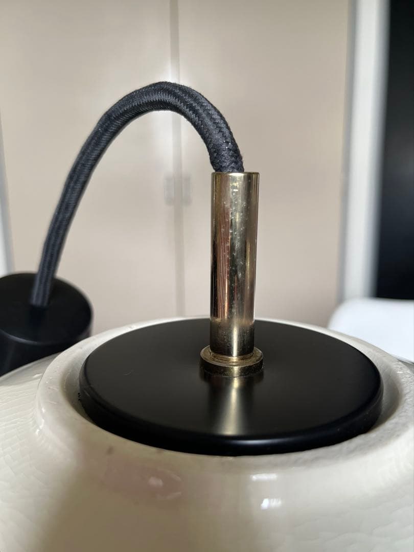 ジャパニーズモダン　陶器製　ペンダントランプ　照明　オーデリック　ヴィンテージ