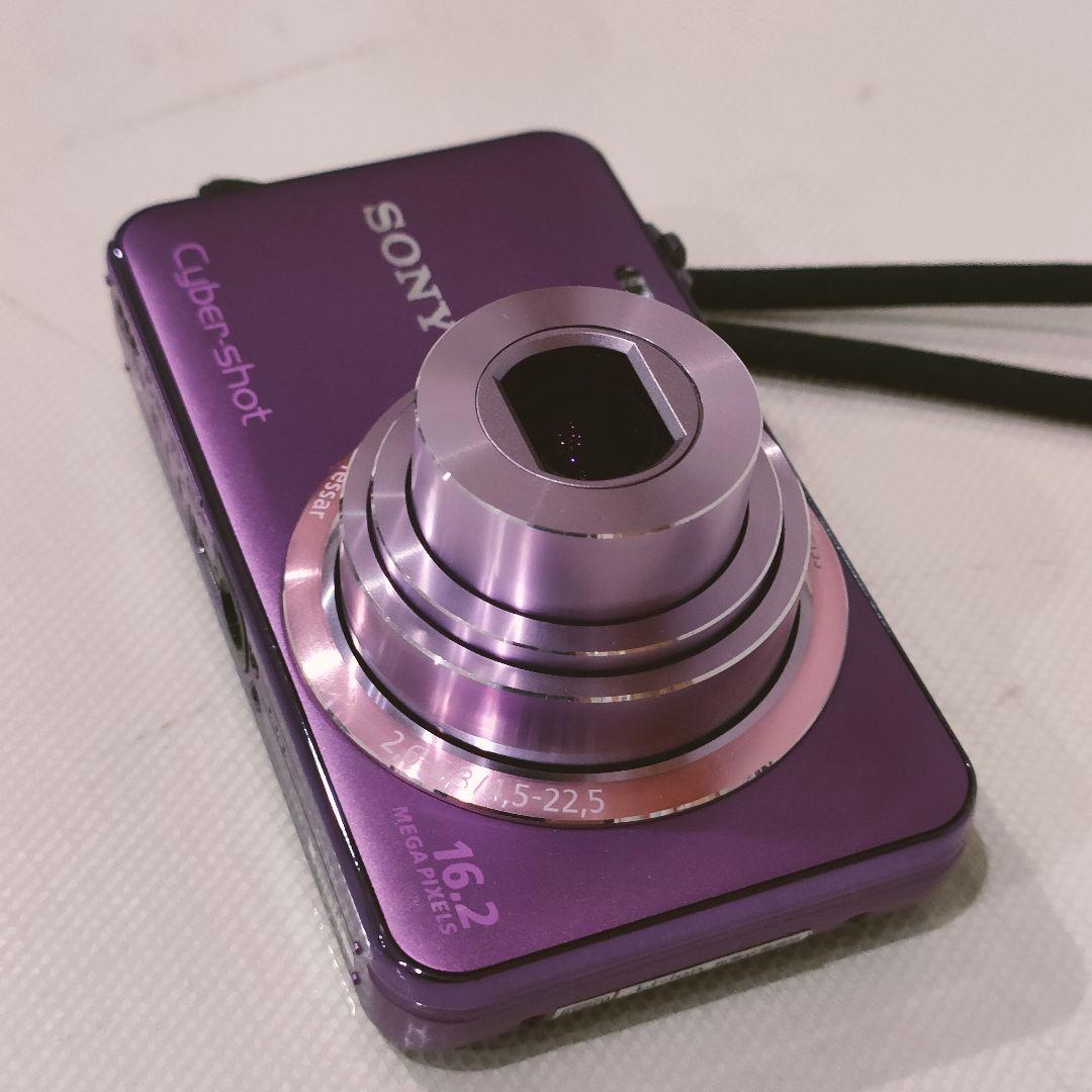 【送料無料・中古品】SONY Cyber-shot DSC-WX70 パープル