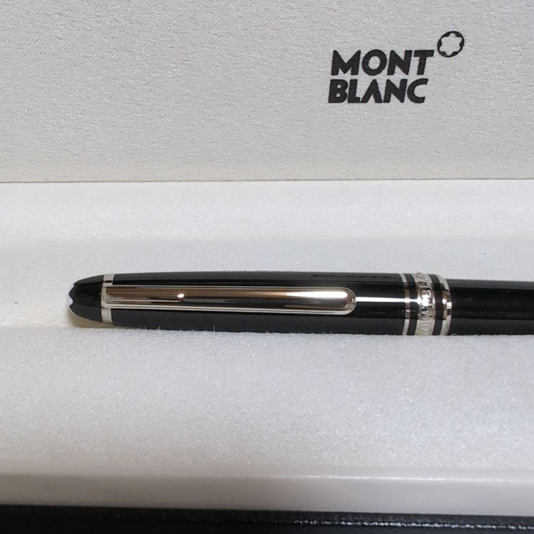 【未使用品♪】 モンブラン 164 ボールペン プラチナ × ブラック