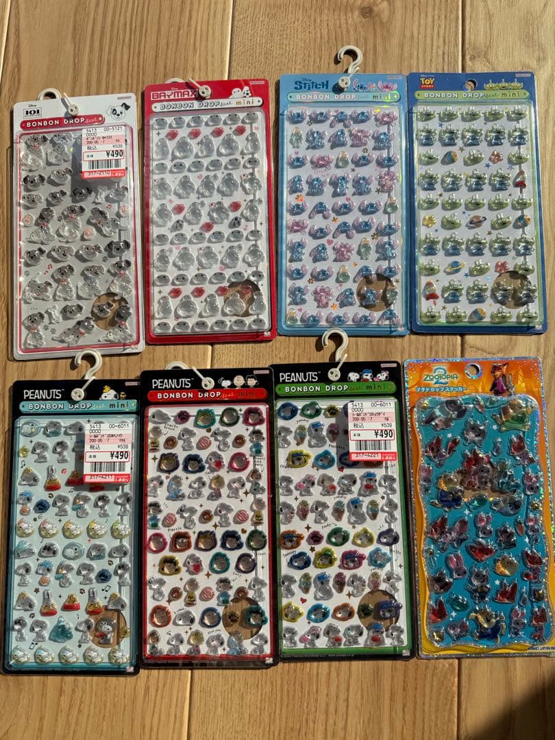 ボンボンドロップシール　正規品　しまむら産