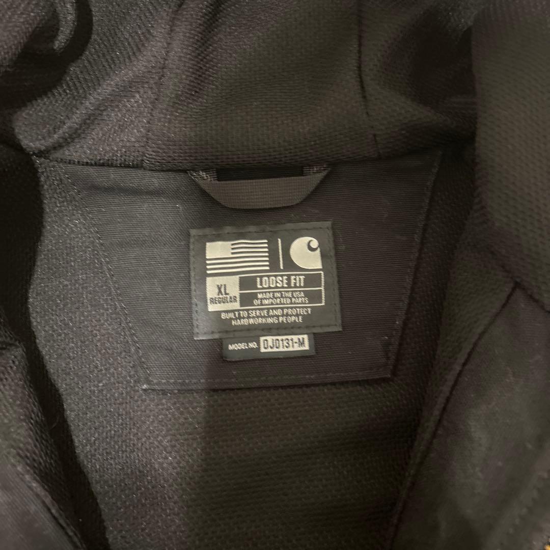 d*c様 Carhartt ブラック アクティブジャケット