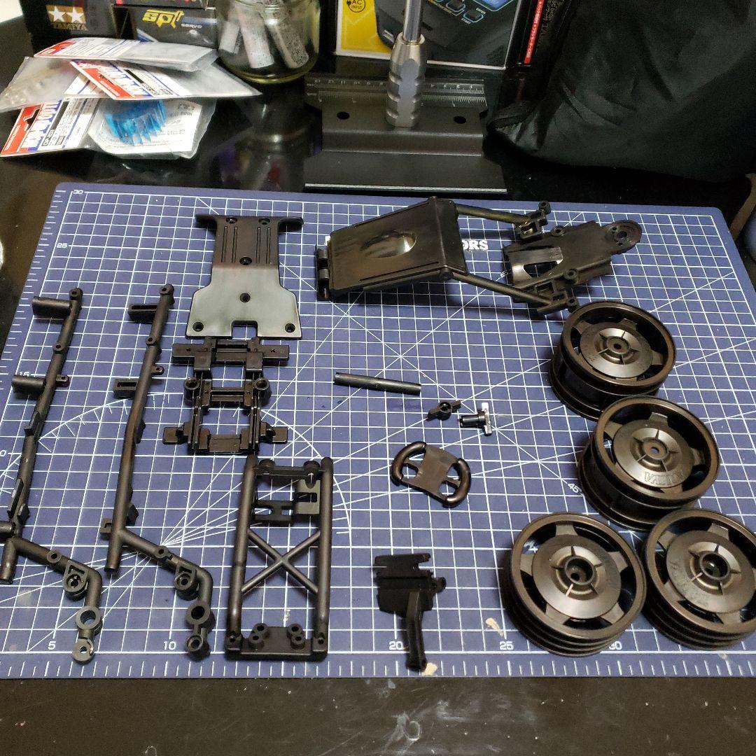 タミヤ 2025 DT04 ファイターネクスジェン カスタム ブラシレスセット②