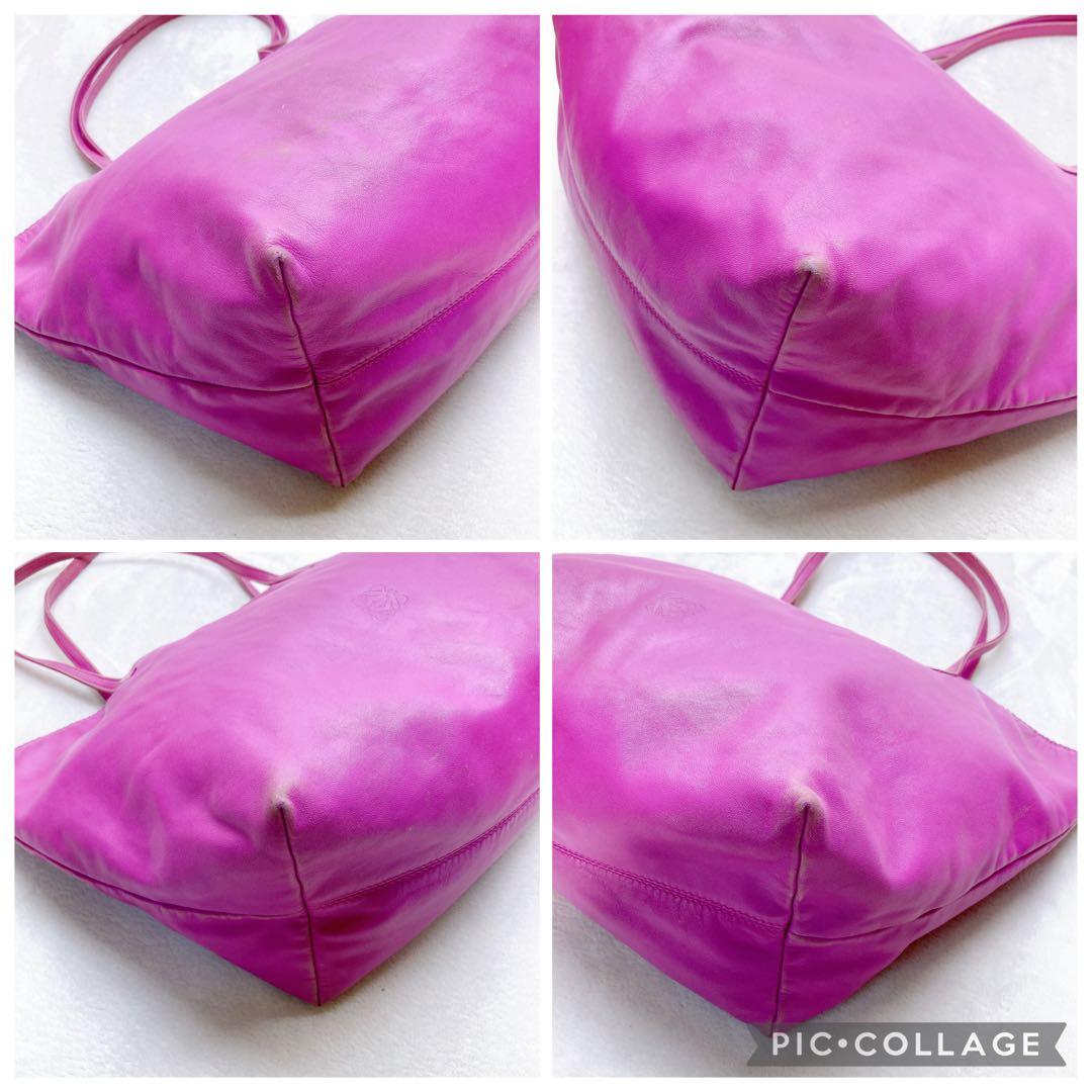 ✨綺麗✨LOEWE ロエベ トートバッグ ナッパ アナグラム 肩掛け レザー