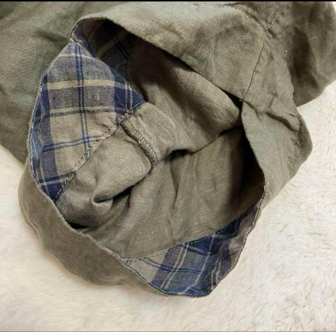 新品　ヴィヴィアンウエストウッド リネン混 サルエルパンツ