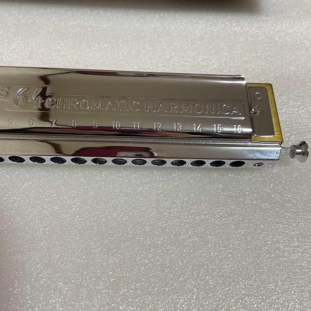 Hering 5164 Chromatic ハーモニカ　C調16穴64音