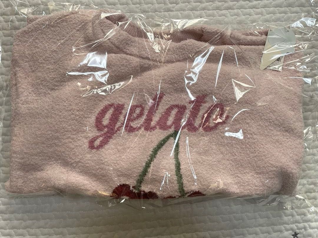 【新品】ジェラートピケ　ベビモコチェリージャガードプルオーバー&ショートパンツ