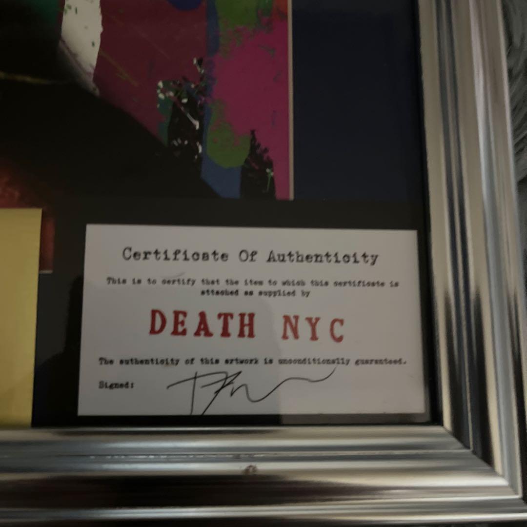 Joker アートプリント DEATH NYC 認証書付き