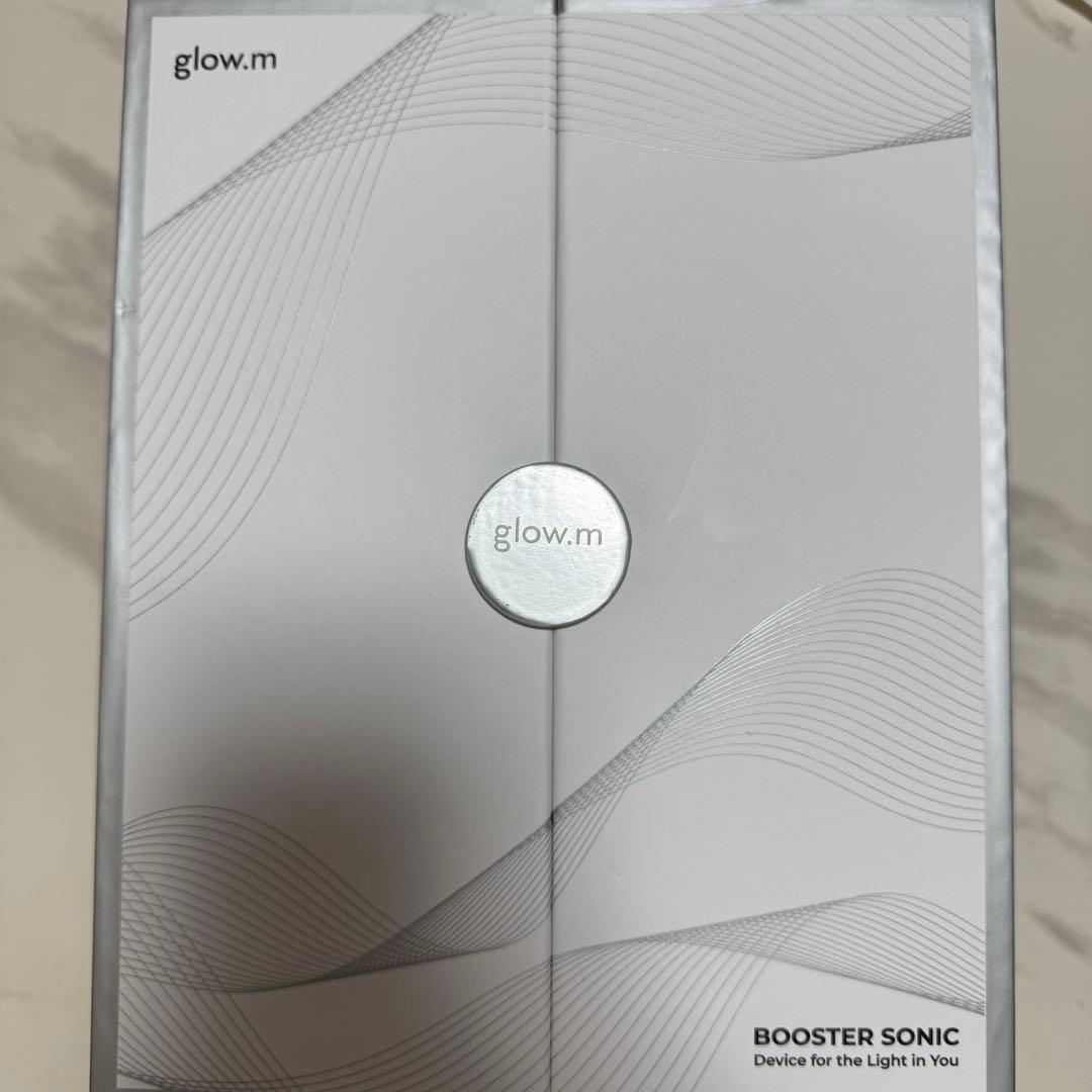 Glow.M ブースターソニック 韓国 美顔器 セルフ スキンケア