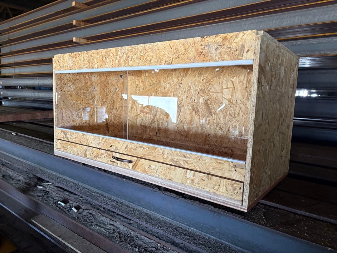 爬虫類ケージ　90×40×40 引き出しタイプ　ペット　ケージ　飼育　小動物