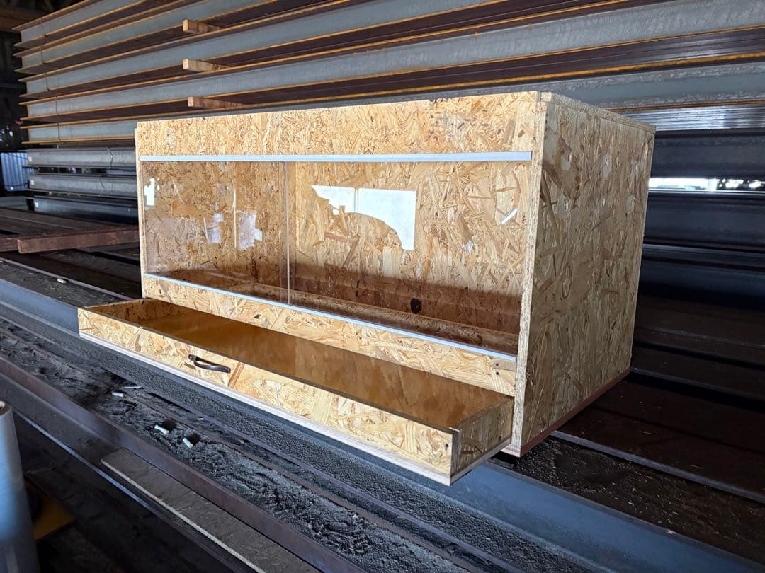 爬虫類ケージ　90×40×40 引き出しタイプ　ペット　ケージ　飼育　小動物