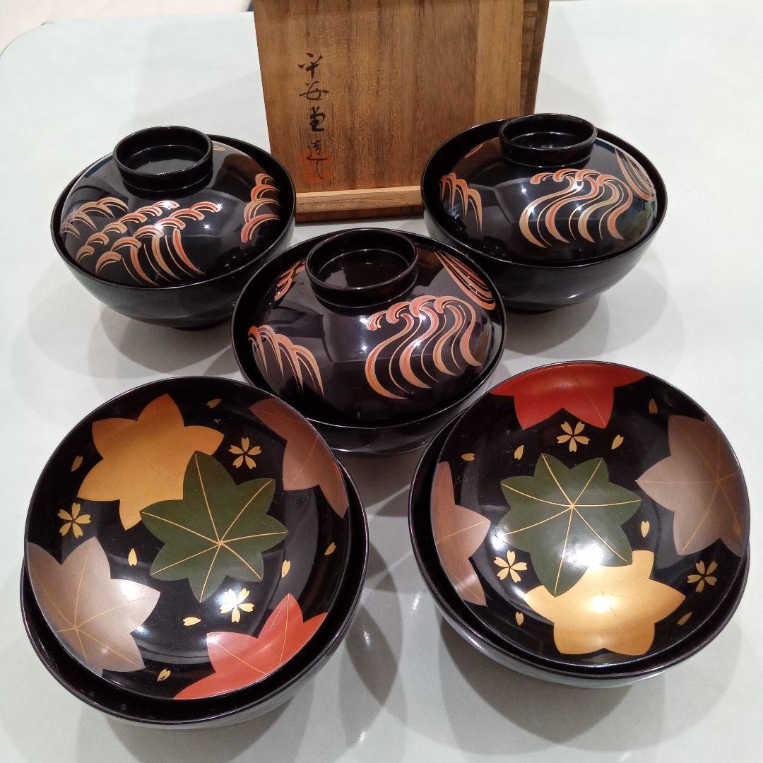 平安堂漆椀 5客セット