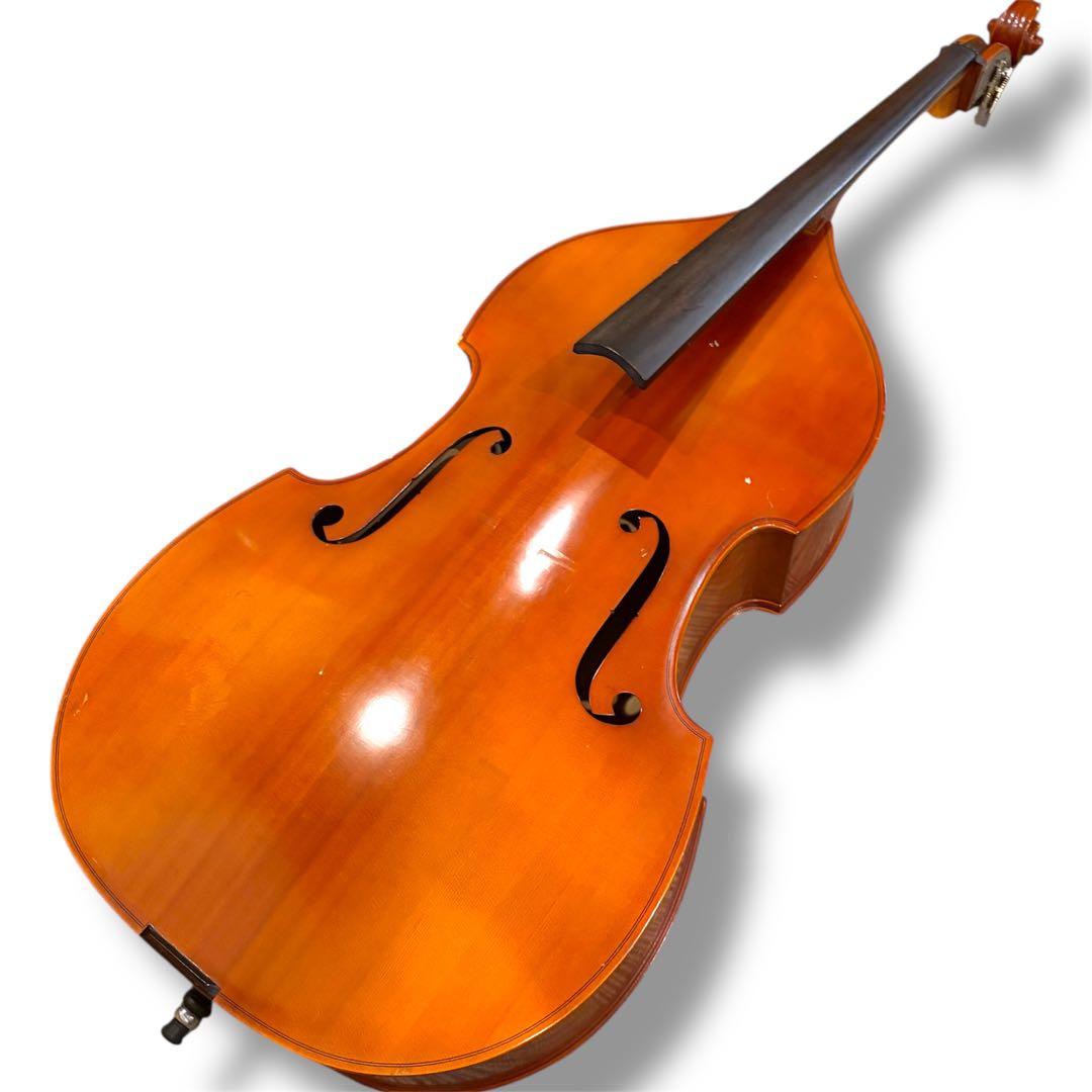 SUZUKI スズキ コントラバス ウッドベース No.86 4/4 1990