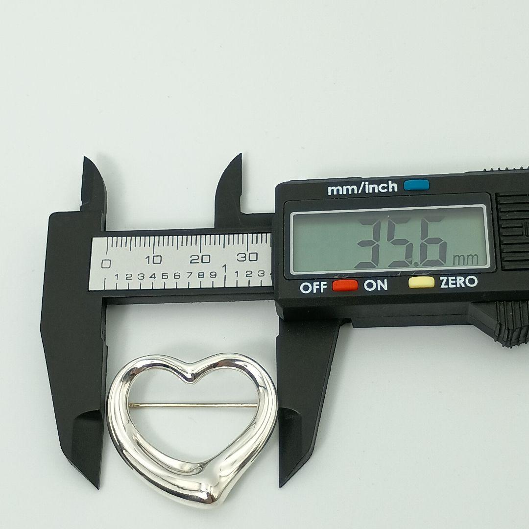 TIFFANY&Co ティファニー オープンハート ブローチ シルバー925銀