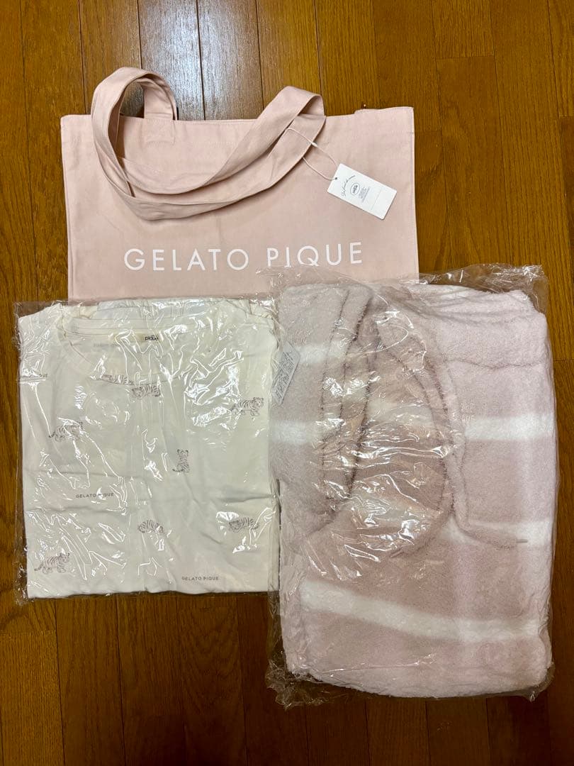 あ*読様 ジェラートピケ トラ柄 寅柄 モコモコルームウェアセット 2022 福