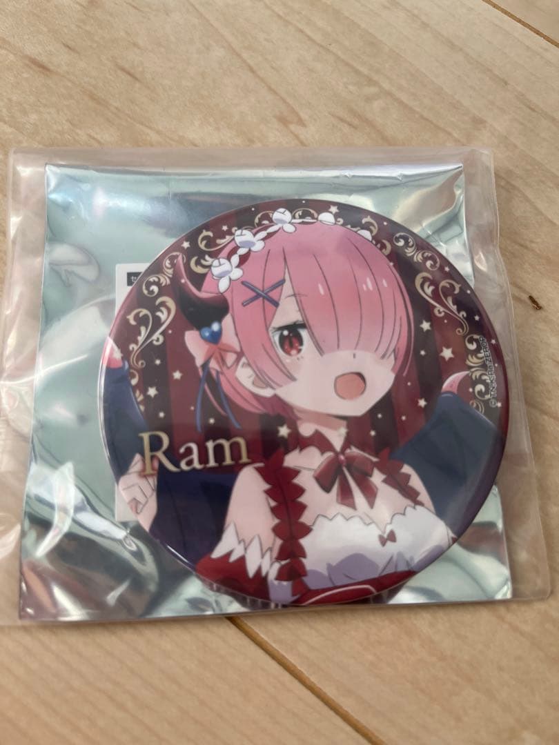 リゼロ　ラム　セガカフェ　限定缶バッジ