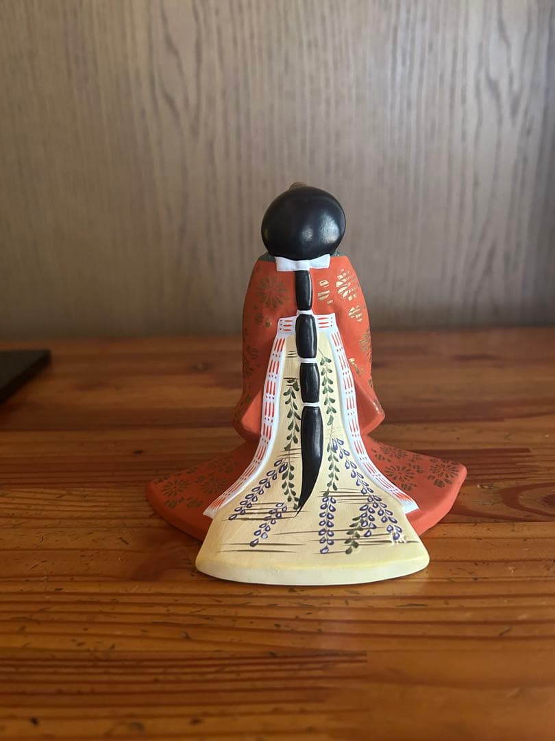 お雛様　京陶人形 小田益三作　雛人形台付