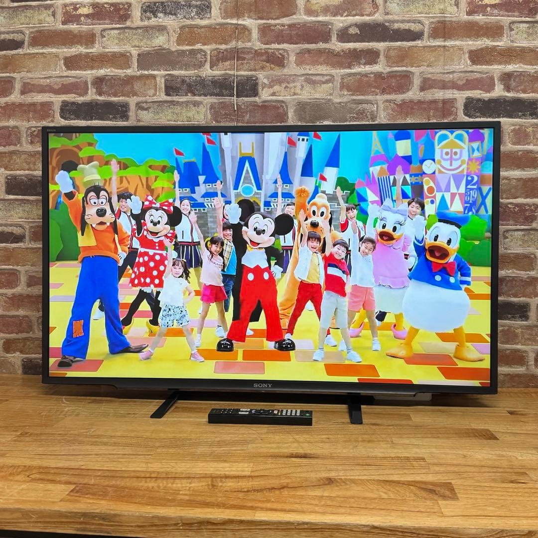 SONY 43V型 液晶テレビ BRAVIA KJ-43W730E 動画アプリ○
