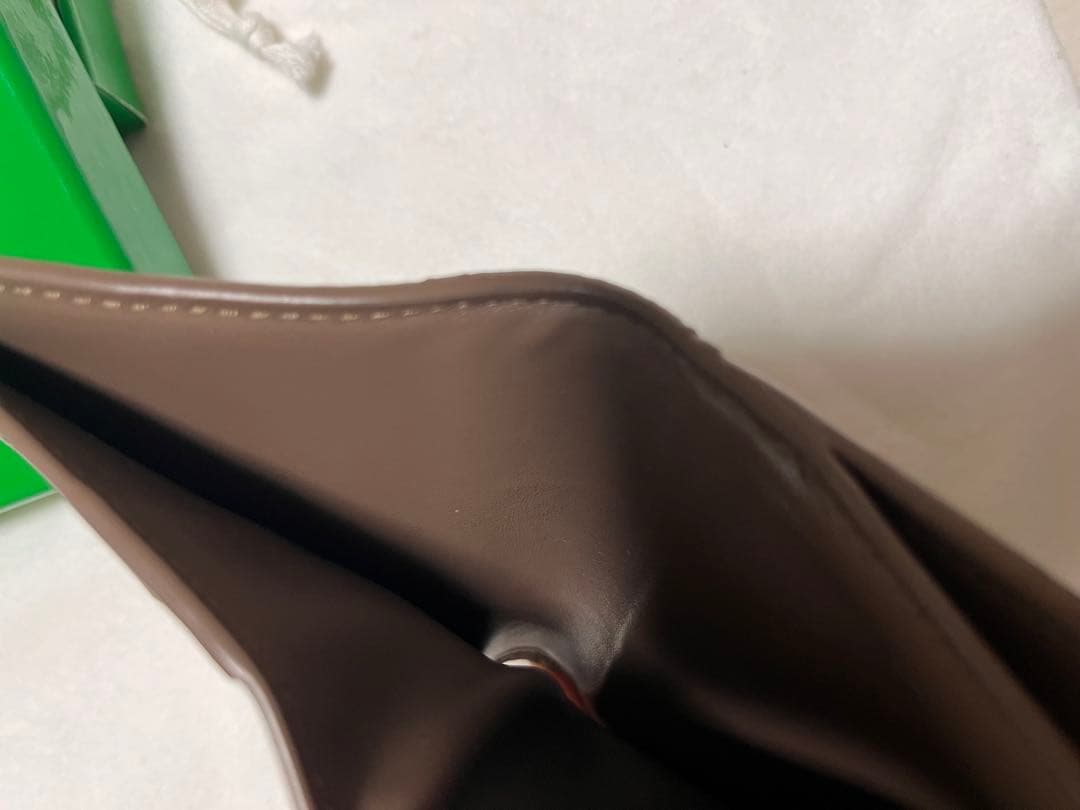 BOTTEGA VENETA ブラウン 二つ折り財布