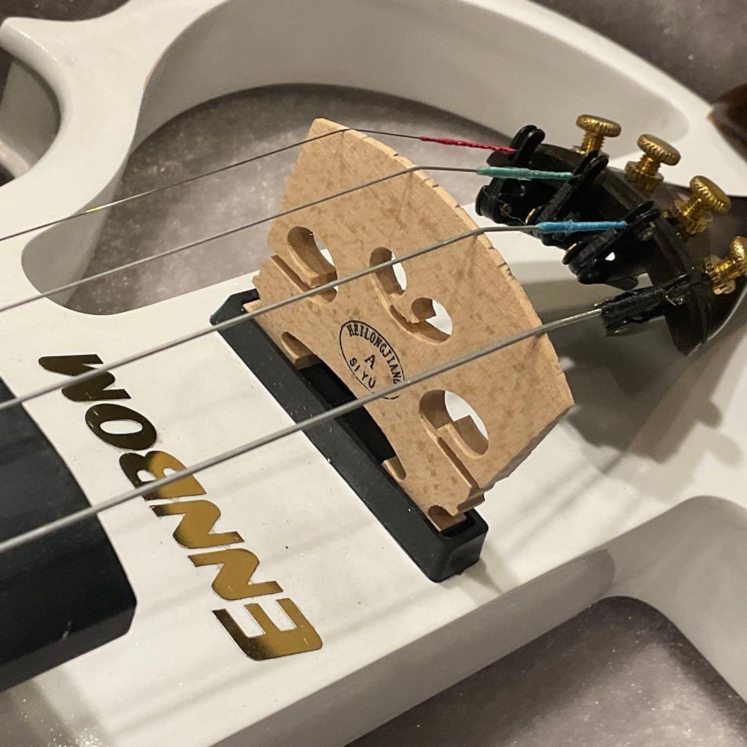 極美品！ ENNBOM エレキ バイオリン 4/4 初心者セット ヴァイオリン