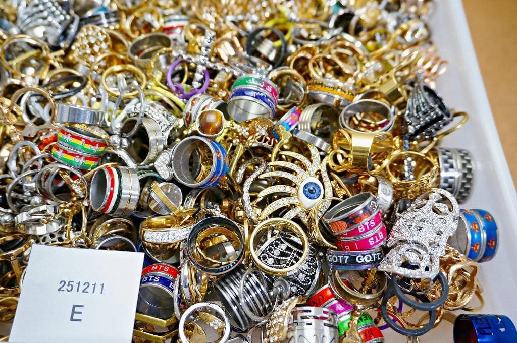 [49] ファッションリング 大量3kgセット 指輪 Nd9-251211E