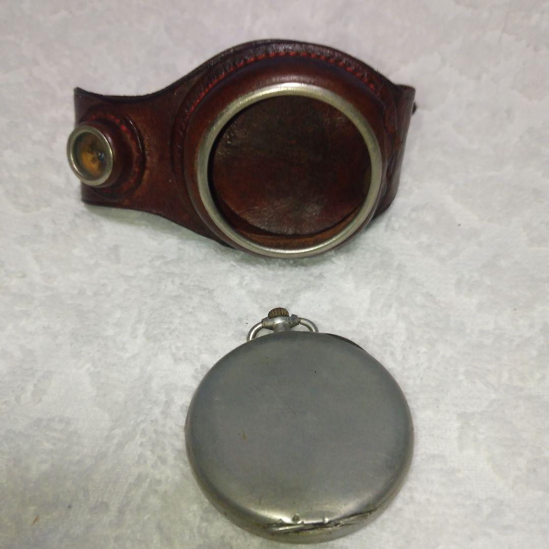 日本陸軍将校用野戦時計ベルト（実物)