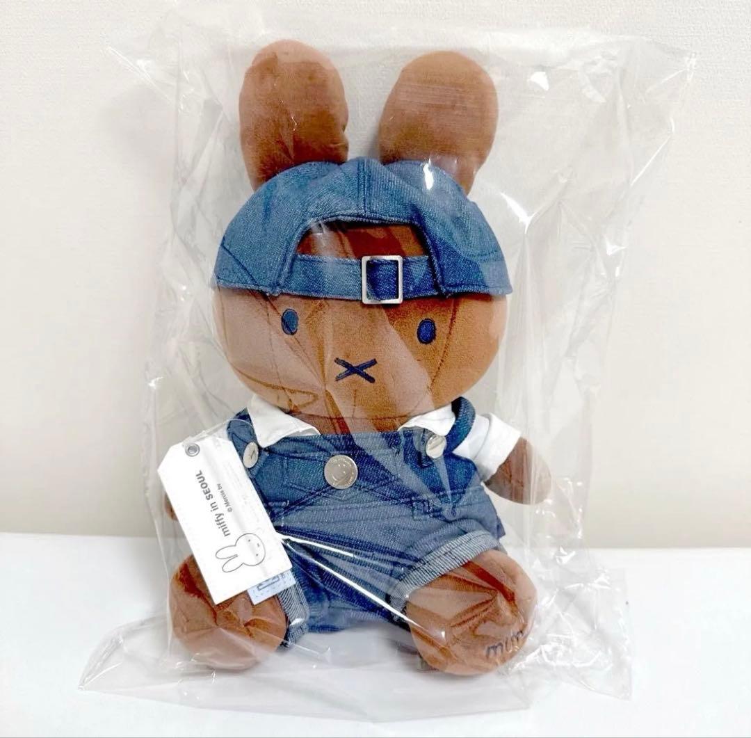 ミッフィーカフェ ソウル デニム ぬいぐるみ メラニー