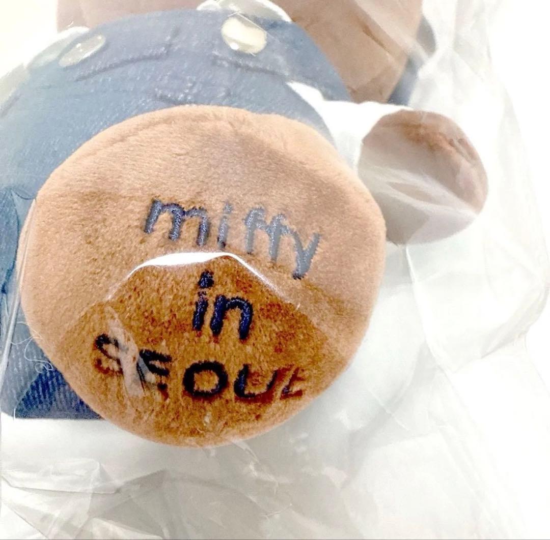 ミッフィーカフェ ソウル デニム ぬいぐるみ メラニー
