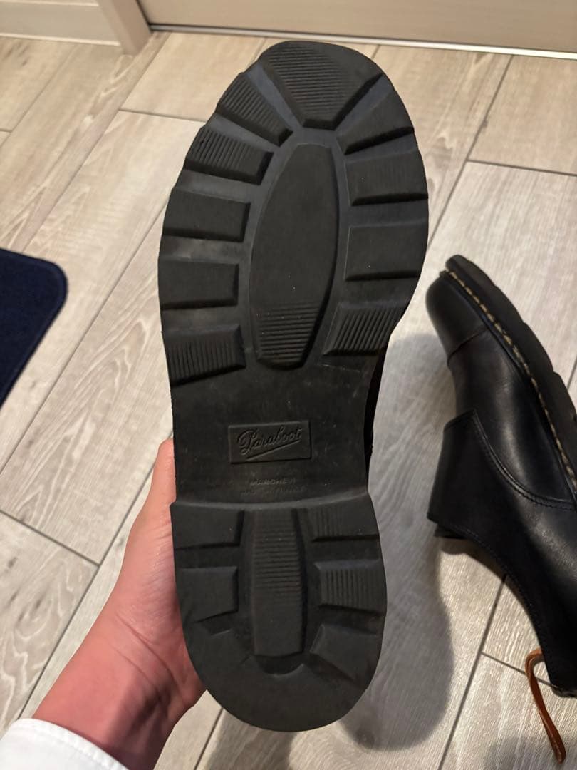 パラブーツ ダブルモンク