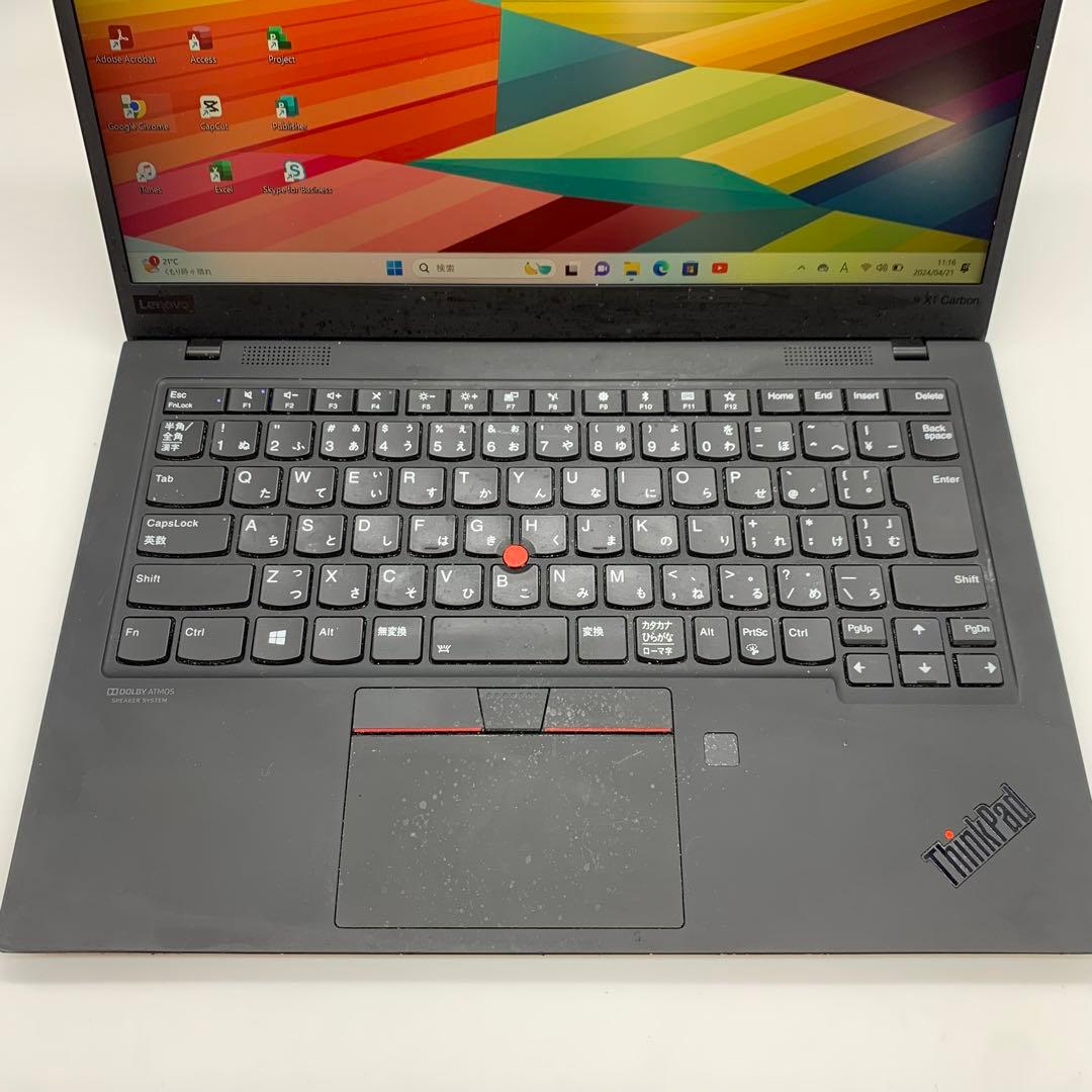 Chromebook本体 Lenovo ThinkPad X1 Carbon GEN 7 | i7-LTE