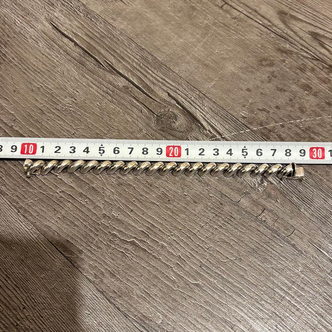 Italy サンマルコチェーン Silver ブレスレット