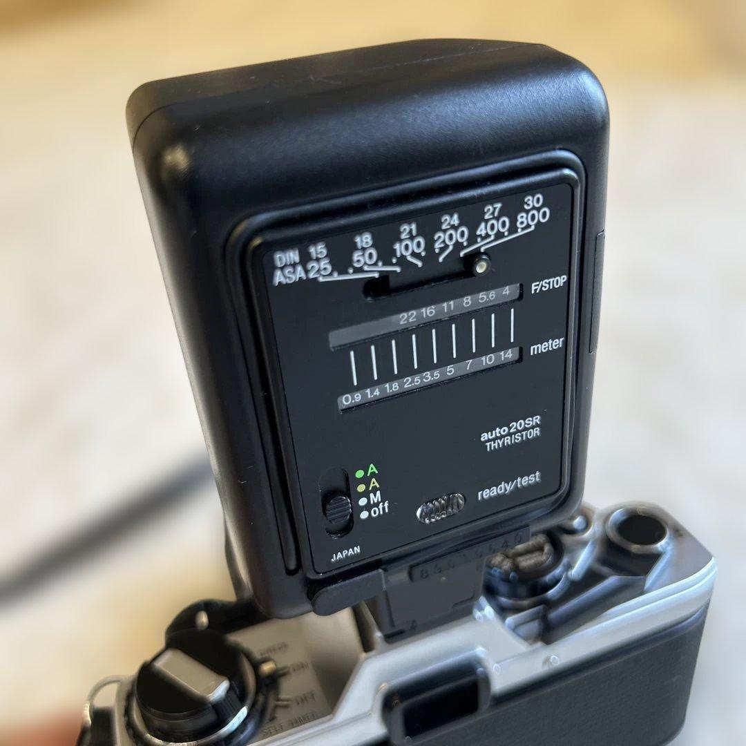 OLYMPUS OM-10 フィルムカメラ フラッシュ付き