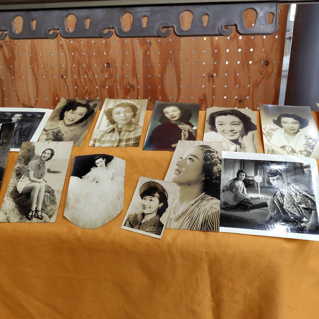 東宝昭和時代 白黒ポートレート写真セット