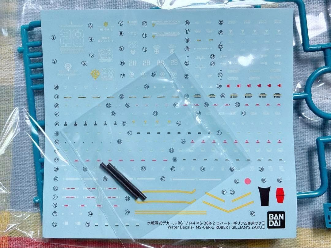 プレミアムバンダイ RG 1/144 高機動型ザクII ロバート・ギリアム仕様