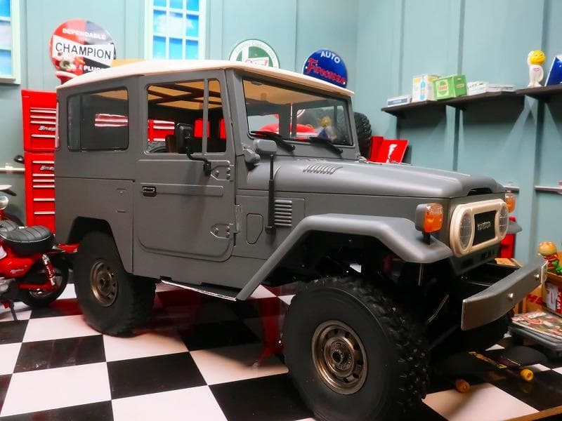 ランクル40 ランドクルーザー BJ40風 カスタム RC クローラー ラジコン