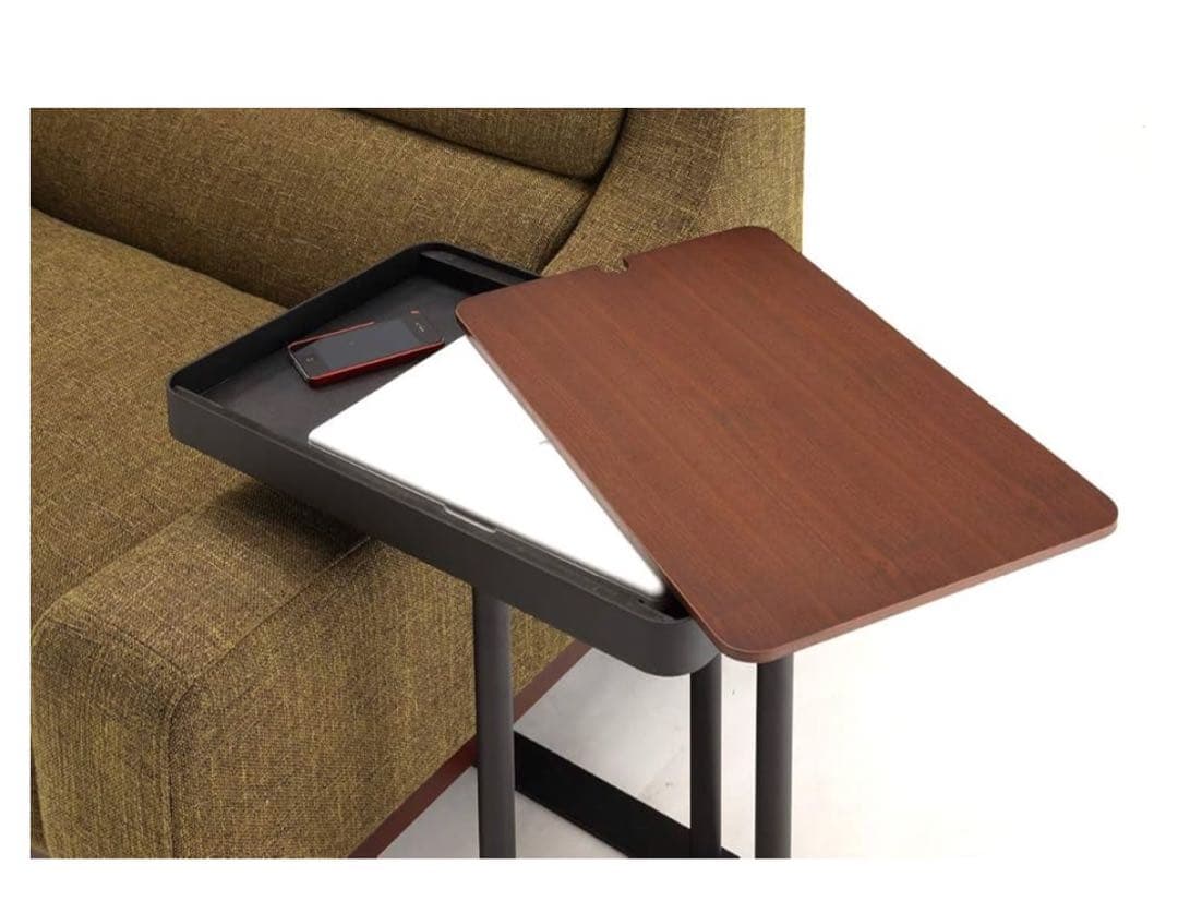 あずま工芸　ノエルサイドテーブル収納つき