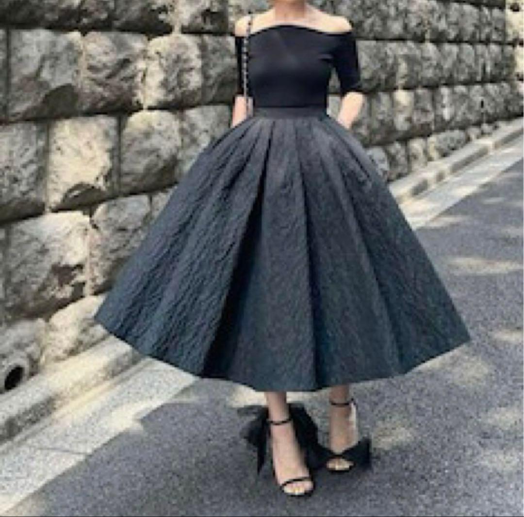 最終価格！Cygne シーニュ　 ジャガードボリュームスカートMila ミラ