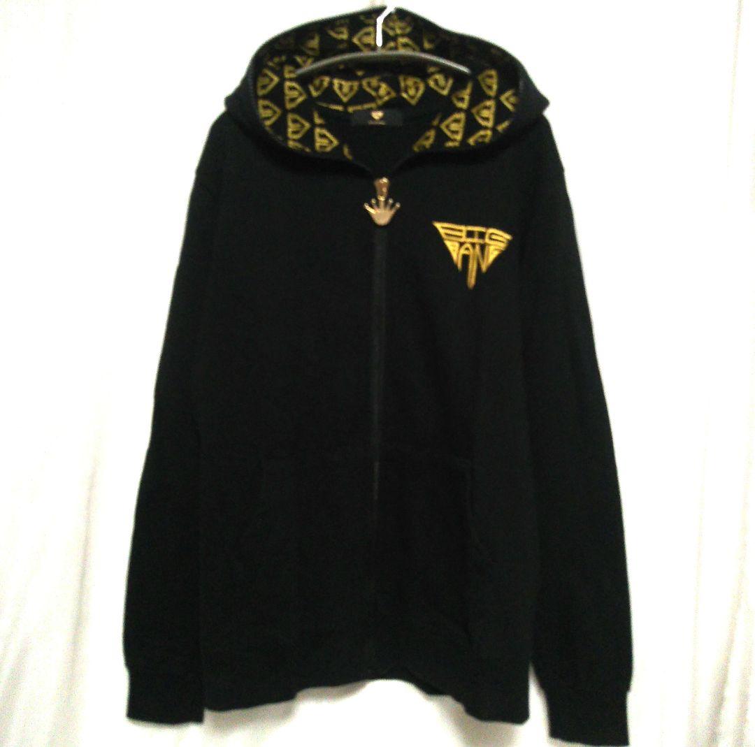 レア BIGBANG ジップアップパーカー ゴールド刺繍 Mサイズ