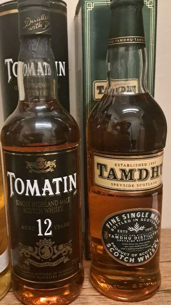 タムデュー　トマーティン　タムナヴーリン　3本セット