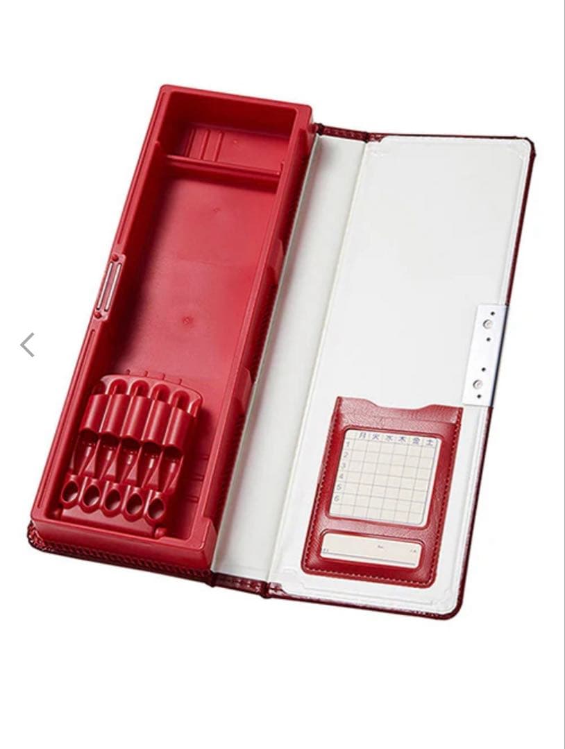 【完売品】【廃盤】ファミリア　familiar 筆箱　赤