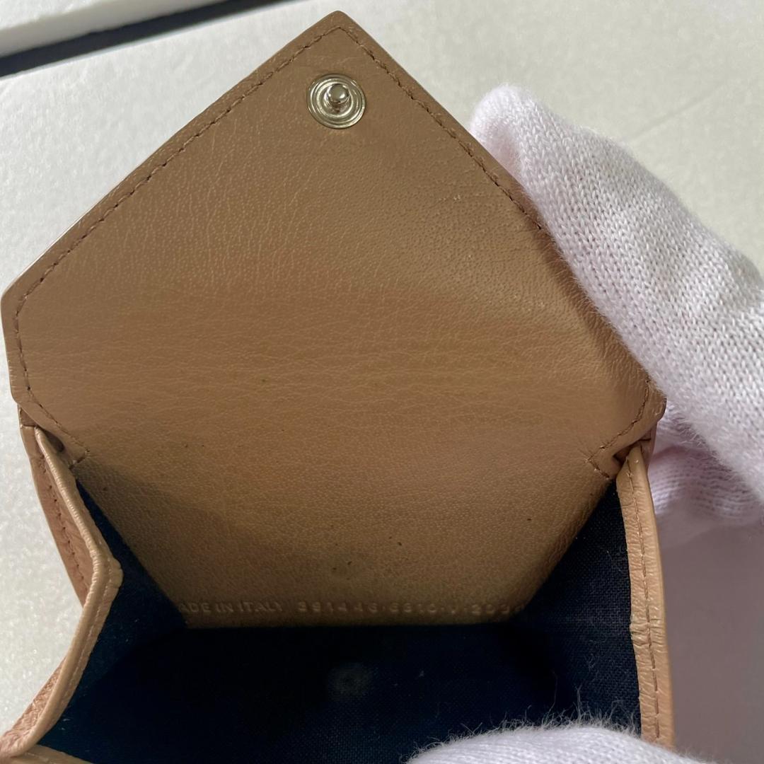 BALENCIAGA バレンシアガ　 三つ折り財布　ペーパーウォレット　ブラウン