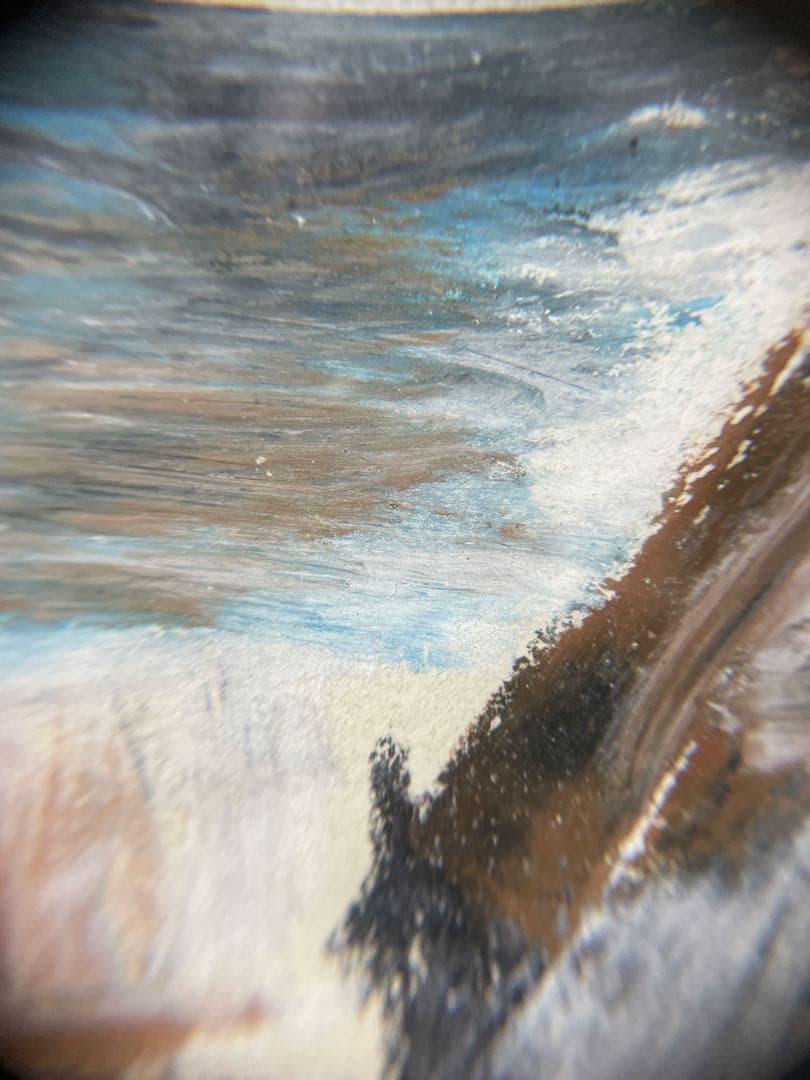 パリの教会・パステル画｜初期フランス期・個展出品作品（額付）