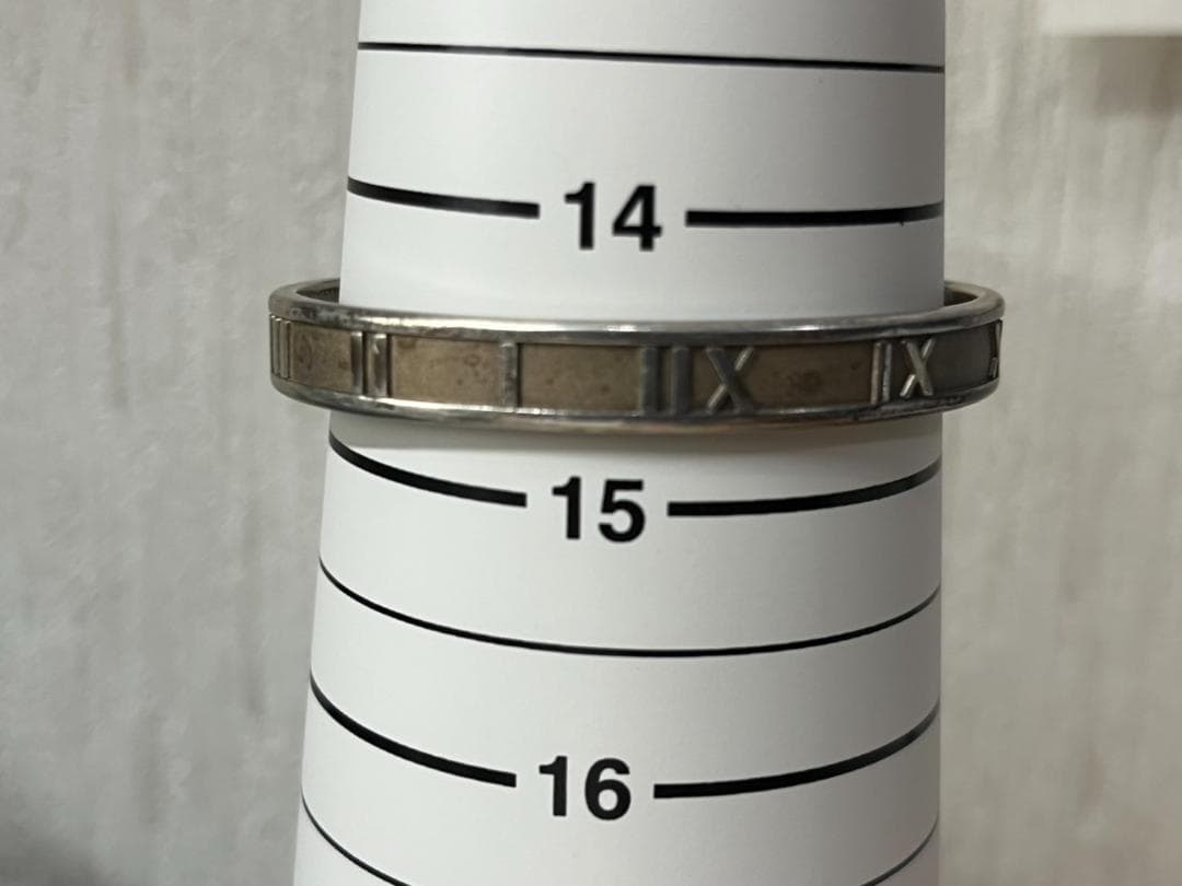 ティファニー アトラス シルバーバングル ヴィンテージ 約14.5㎝ 中古品